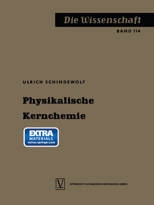 cover image of Physikalische Kernchemie